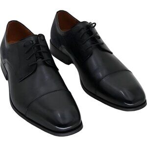 Florsheim Calipa Black Leather Cap-Toe Oxfords for Men Size 8 D US EU 41